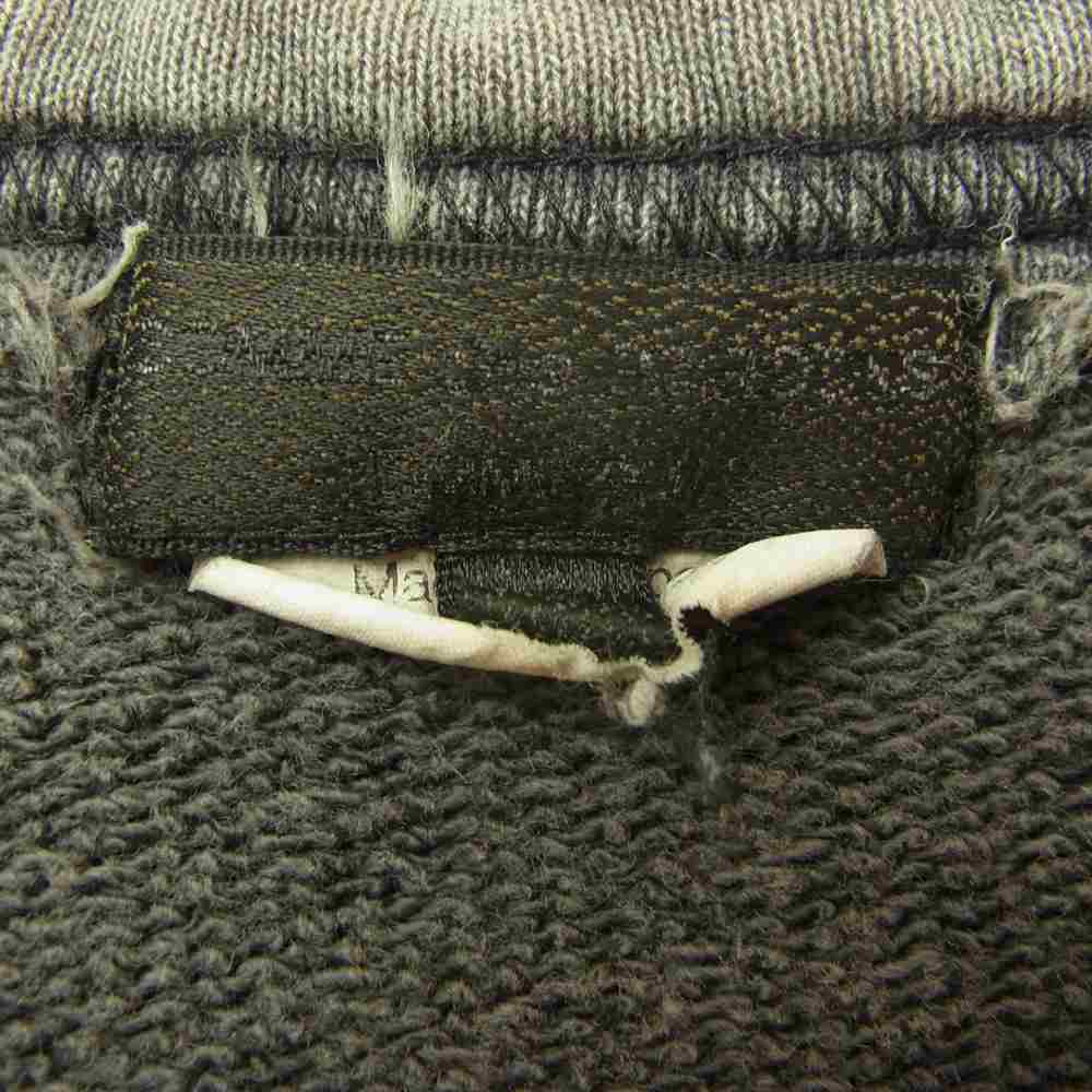 COMME des GARCONS コムデギャルソン HOMME PLUS 06SS リップ&タン期 アーカイブ PQ-T021 AD2005 オムプリュス ROLLING STONES ローリングストーンズ ロゴプリント スウェット チャコール系 S【中古】