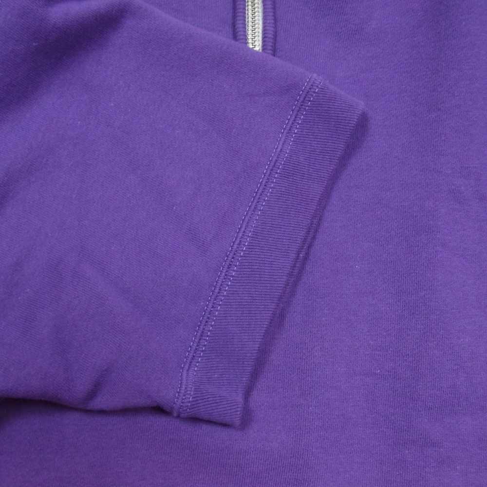 The REAL McCOY'S ザリアルマッコイズ JOE McCOY ジョー マッコイ BALL PARK ボール パーク ジップ スウェット Tシャツ パープル系 38【中古】