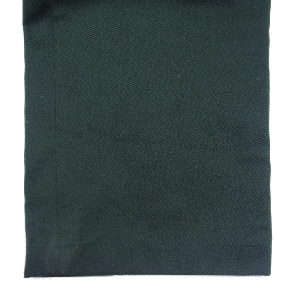 MASSES マシス HOPSACK PANTS ホップサック ワークパンツ ブラックグリーン系 M【中古】