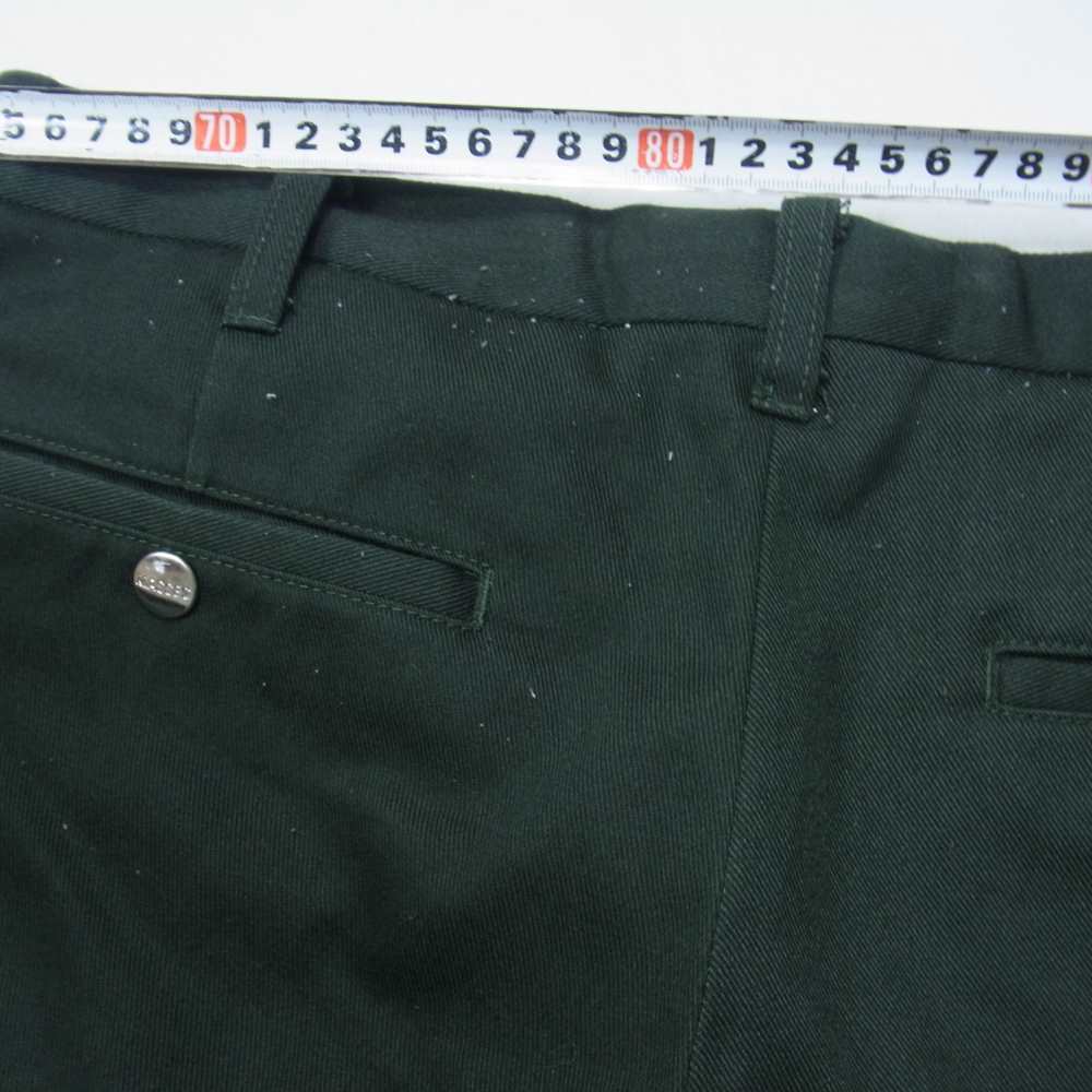 MASSES マシス HOPSACK PANTS ホップサック ワークパンツ ブラックグリーン系 M【中古】