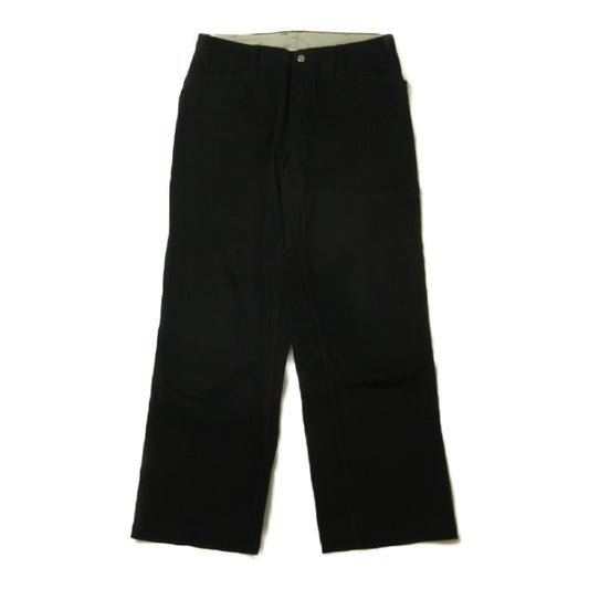 TENDERLOIN テンダーロイン T-BDP 2 PIQUE ピケ ワーク パンツ ブラック系 XS【中古】
