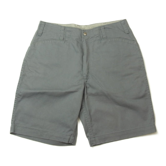 TENDERLOIN テンダーロイン T-BDP DENIM SHORTS T/C ワーク チノ ショーツ ハーフ パンツ グレー系 S【中古】