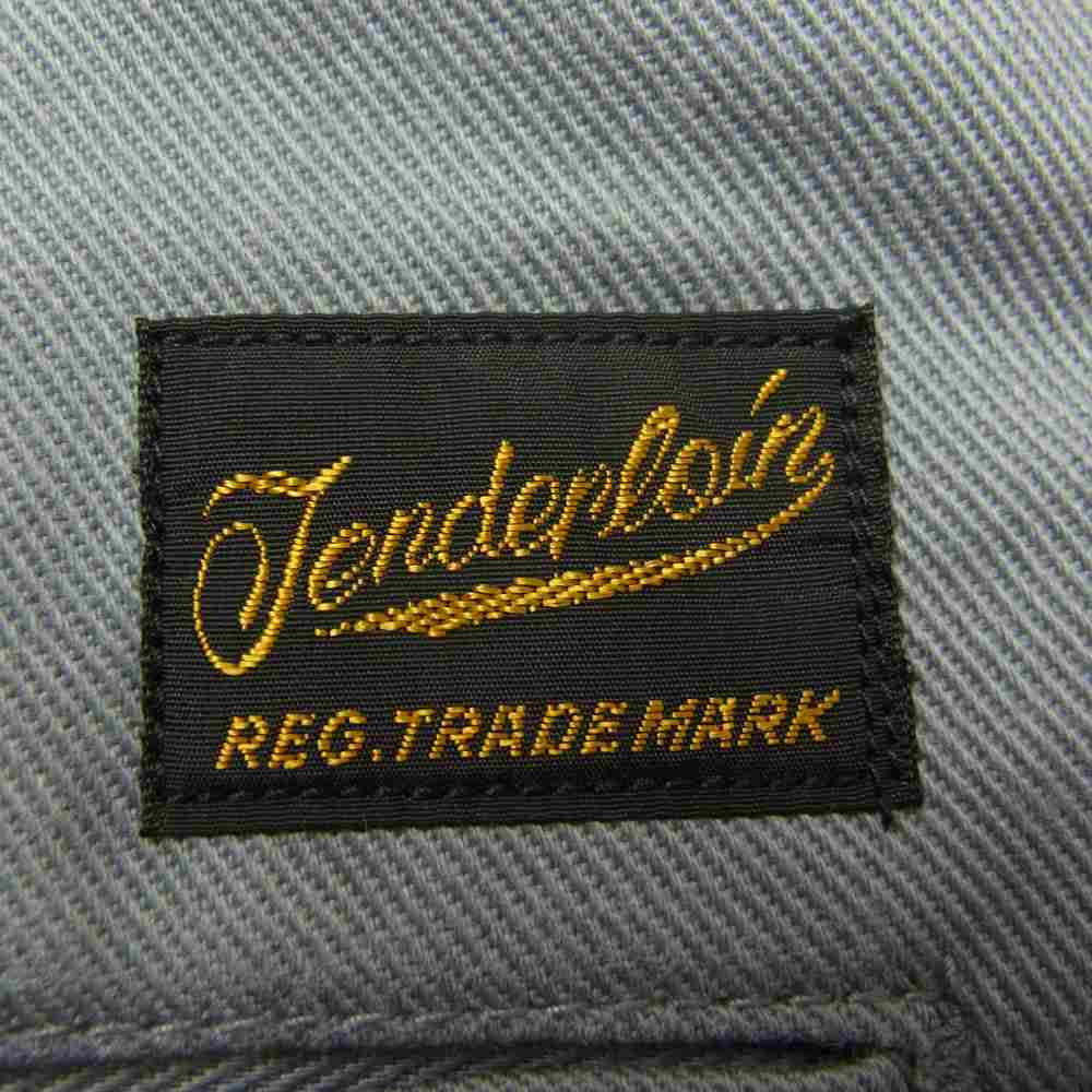 TENDERLOIN テンダーロイン T-BDP DENIM SHORTS T/C ワーク チノ ショーツ ハーフ パンツ グレー系 S【中古】