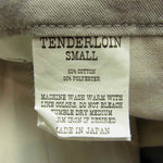 TENDERLOIN テンダーロイン T-BDP DENIM SHORTS T/C ワーク チノ ショーツ ハーフ パンツ グレー系 S【中古】