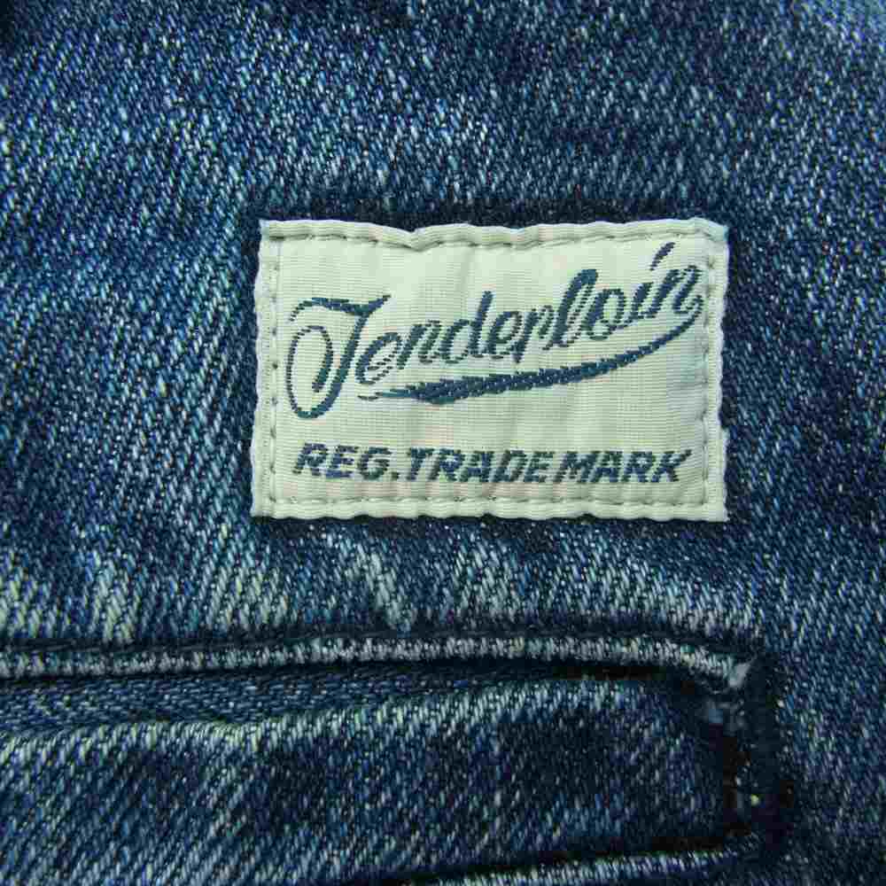 TENDERLOIN テンダーロイン T-BDP DENIM SHORTS ウォッシュ デニム ショーツ ショート パンツ インディゴブルー系 XS【中古】