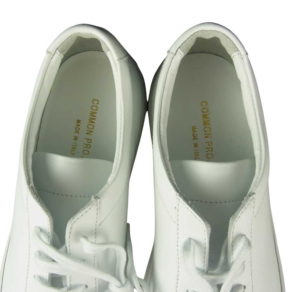 COMMON PROJECTS コモンプロジェクツ 1528 39 0506 ORIGINAL Achilles Low オリジナル アキレス ローカット レザー スニーカー ホワイト系 39【極上美品】【中古】