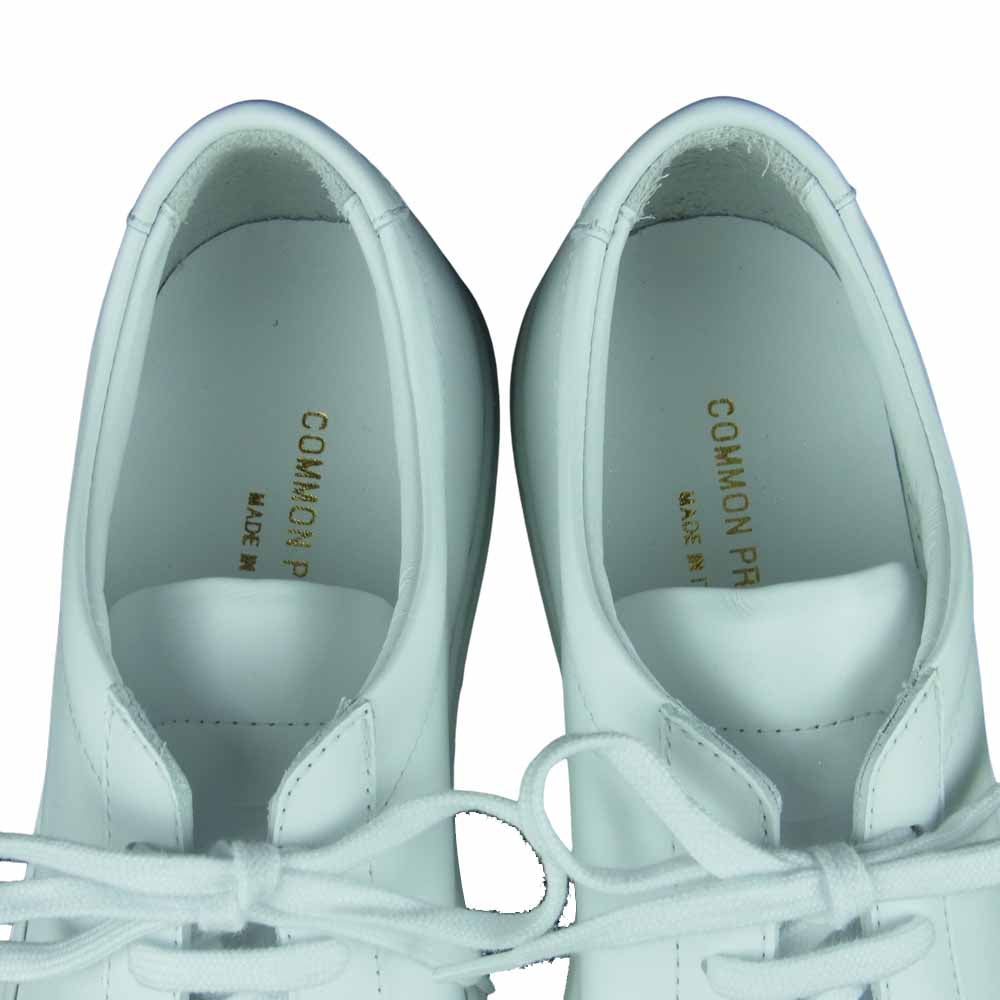 COMMON PROJECTS コモンプロジェクツ 1528 39 0506 ORIGINAL Achilles Low オリジナル アキレス ローカット レザー スニーカー ホワイト系 39【極上美品】【中古】