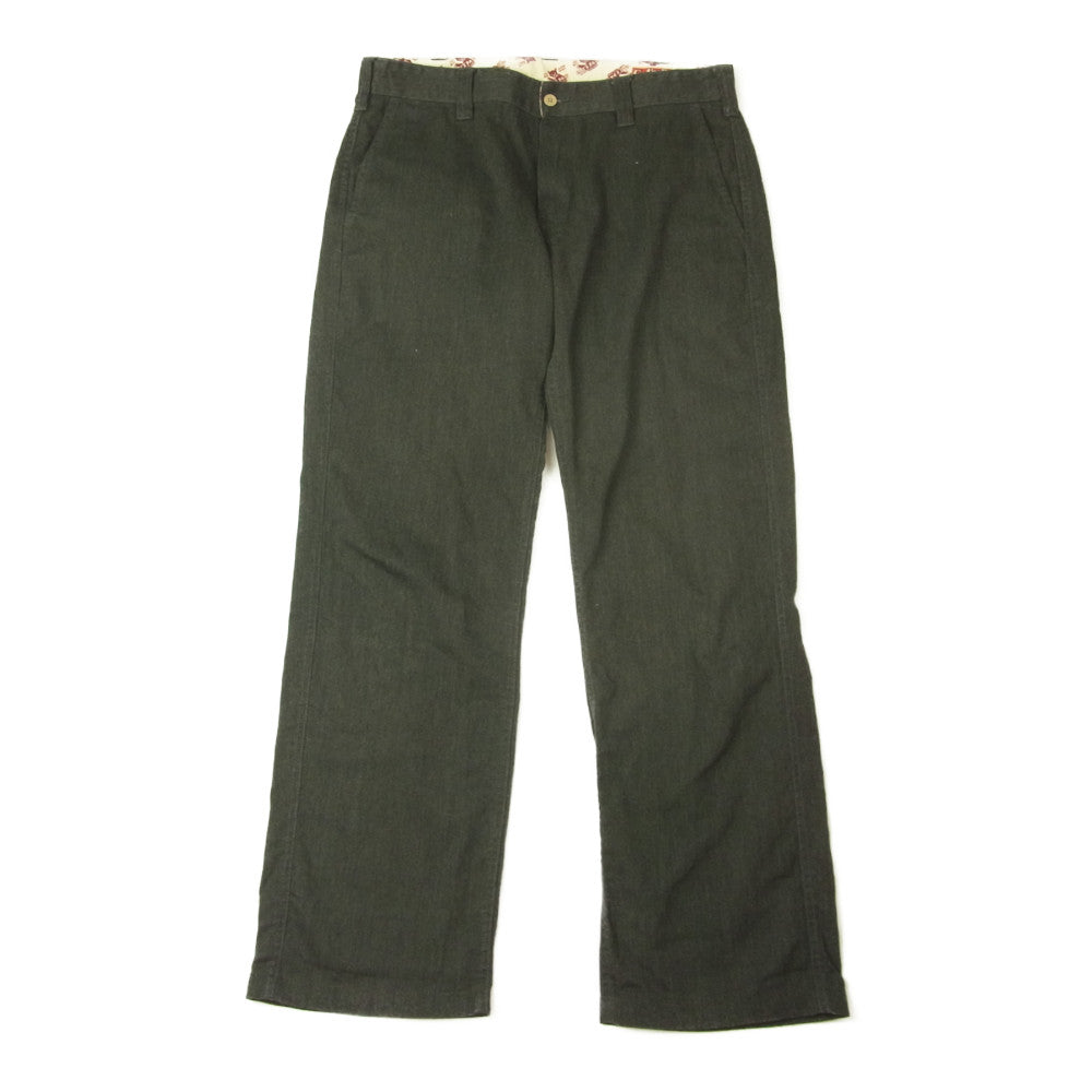 CAT'S PAW キャッツポウ 東洋エンタープライズ ワーク パンツ インディゴブルー系 33【中古】