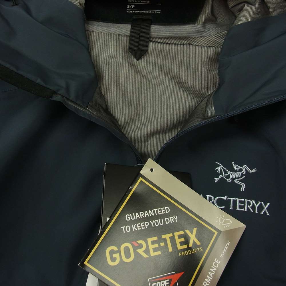 ARC'TERYX アークテリクス 26844 国内正規品 BETA LT JACKET GORE TEX ベータ LT ジャケット ネイビー系 S【中古】