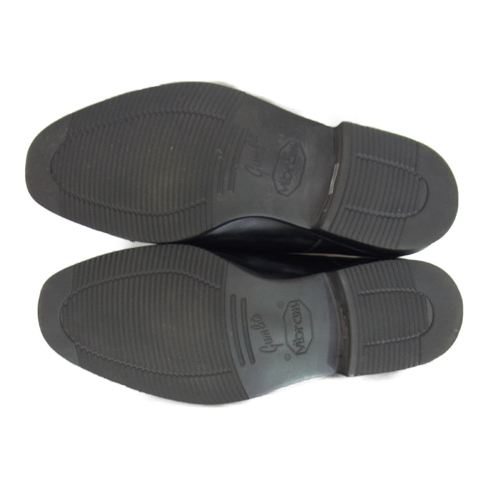 PAUL STUART ポールスチュアート PS 3406 内羽根 ストレートチップ ビブラムソール ドレスシューズ ビジネスシューズ  ブラック系 26cm【中古】