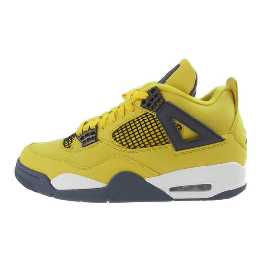 NIKE ナイキ CT8527-700 AIR JORDAN 4 エア ジョーダン RETRO LIGHTNING レトロ ライトニング スニーカー イエロー系 9【新古品】【未使用】【中古】
