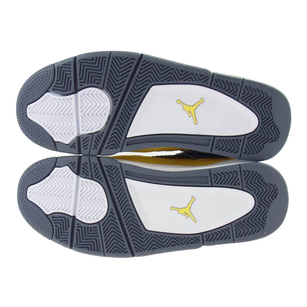 NIKE ナイキ CT8527-700 AIR JORDAN 4 エア ジョーダン RETRO LIGHTNING レトロ ライトニング スニーカー イエロー系 9【新古品】【未使用】【中古】