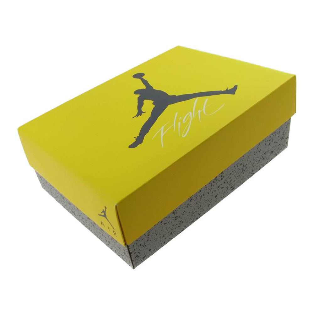 NIKE ナイキ CT8527-700 AIR JORDAN 4 エア ジョーダン RETRO LIGHTNING レトロ ライトニング スニーカー イエロー系 9【新古品】【未使用】【中古】
