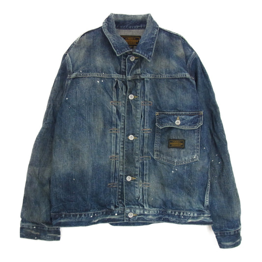 NEIGHBORHOOD ネイバーフッド 20SS 201XBNH-JKM02 SAVAGE.STOCKMAN TYPE-A/C-JKT サベージ ストックマン タイプA デニムジャケット インディゴブルー系 L【中古】