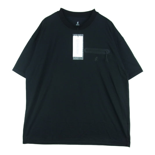 Gramicci グラミチ GCT-21S125 SHELTECH RENU POCKET TEE シェルテック レニュー ポケット 半袖 Tシャツ ブラック系 L【中古】