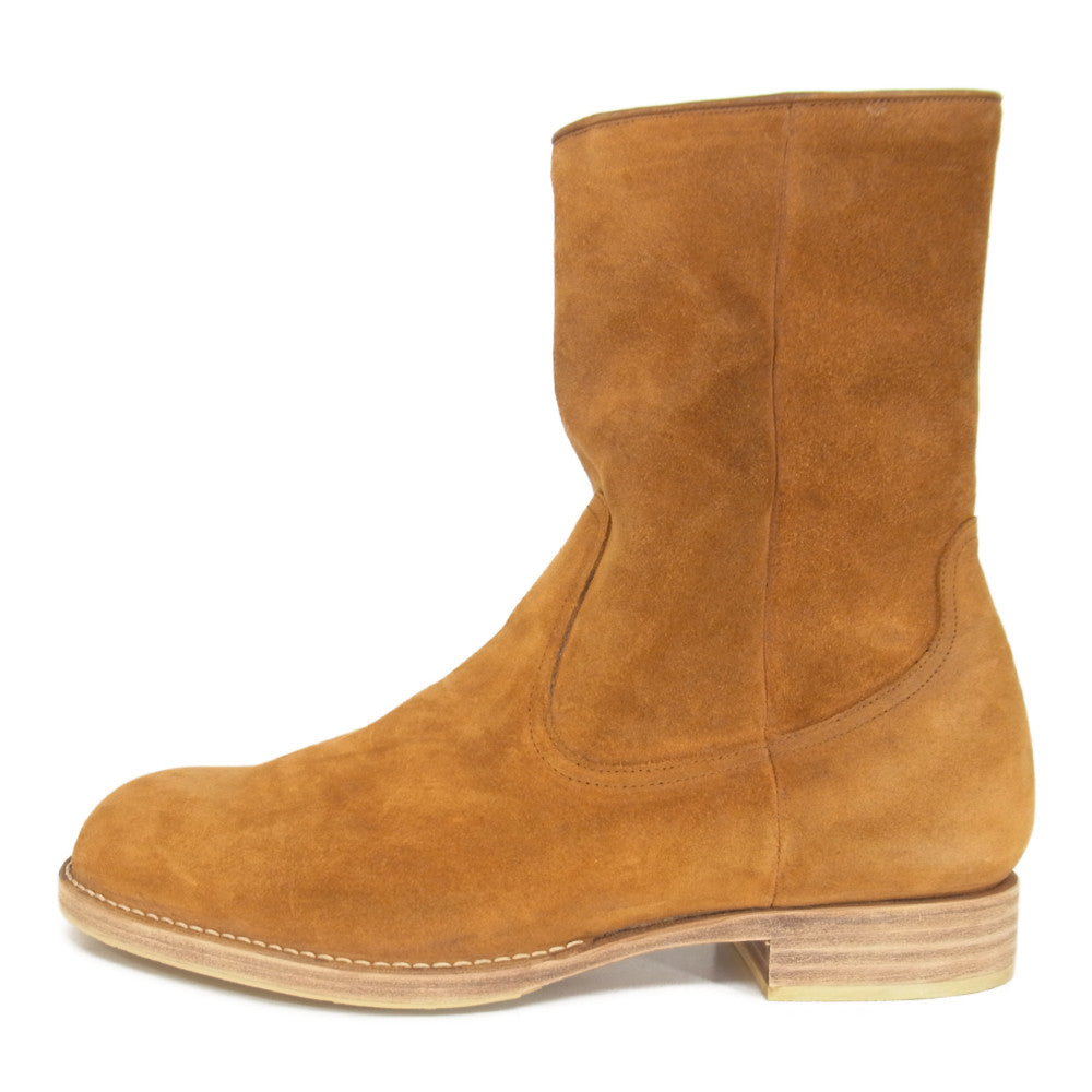 nonnative ノンネイティブ NN-F3909 39th Collection RANCHER ZIP UP BOOTS COW LEATHER ランチャー ジップ アップ カウレザー スエード ブーツ ブラウン系 10 1/2【極上美品】【中古】
