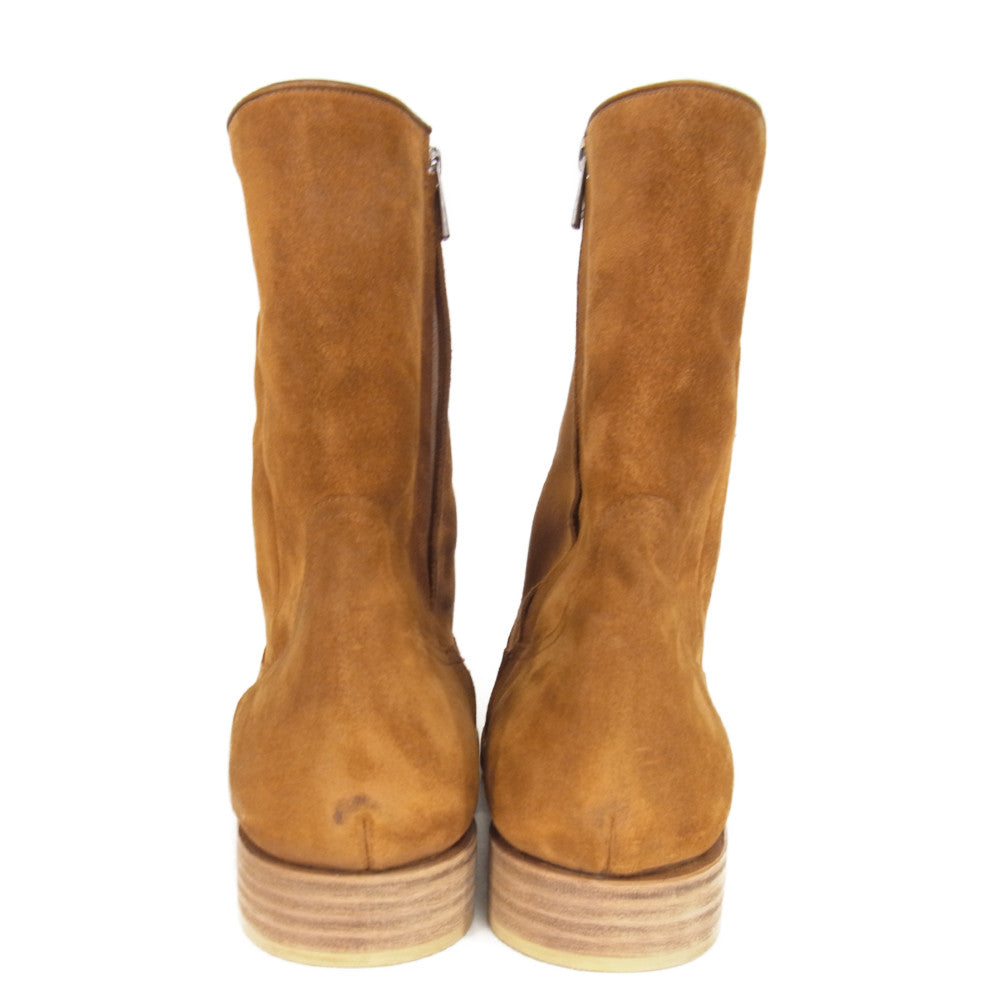 nonnative ノンネイティブ NN-F3909 39th Collection RANCHER ZIP UP BOOTS COW LEATHER ランチャー ジップ アップ カウレザー スエード ブーツ ブラウン系 10 1/2【極上美品】【中古】