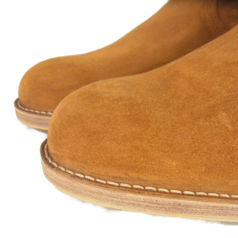 nonnative ノンネイティブ NN-F3909 39th Collection RANCHER ZIP UP BOOTS COW LEATHER ランチャー ジップ アップ カウレザー スエード ブーツ ブラウン系 10 1/2【極上美品】【中古】