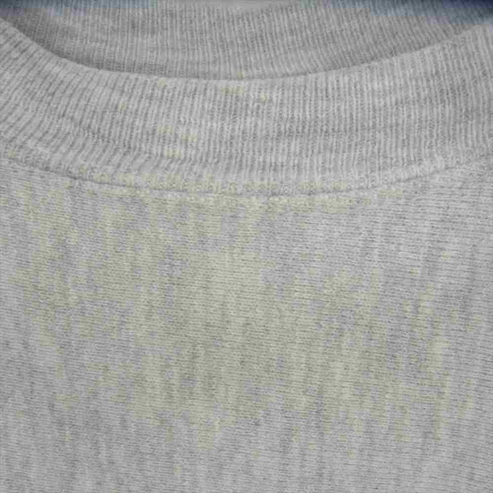 Champion チャンピオン 90's REVERSE WEAVE リバースウィーブ YALE 染み込み バック プリント スウェット グレー系 XL【中古】