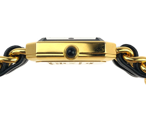 CHANEL シャネル H0001 プルミエール クオーツ 時計 XL  ゴールド系 ブラック系【中古】