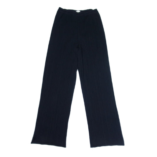 PLEATS PLEASE プリーツプリーズ イッセイミヤケ PP04-JF643 プリーツ加工 ストレートパンツ ブラック系 3【中古】