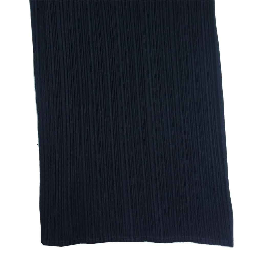 PLEATS PLEASE プリーツプリーズ イッセイミヤケ PP04-JF643 プリーツ加工 ストレートパンツ ブラック系 3【中古】