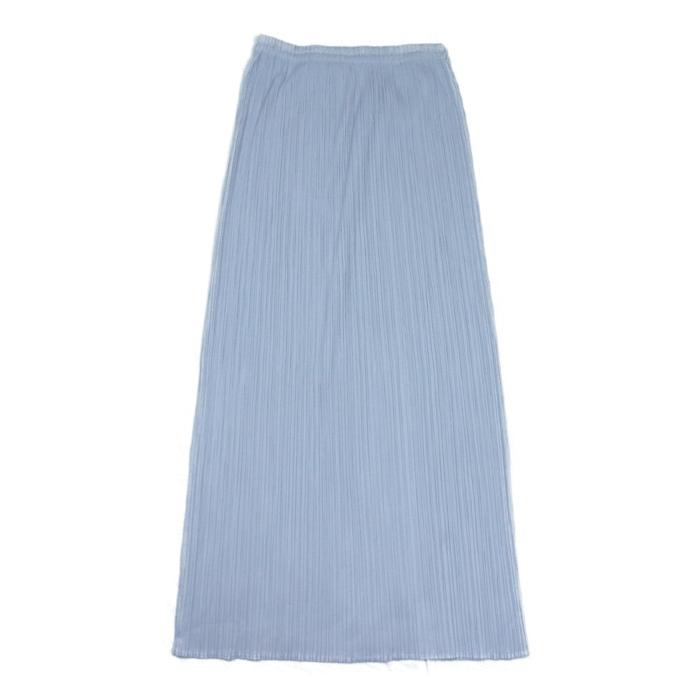 PLEATS PLEASE プリーツプリーズ イッセイミヤケ PP51-JTG613 プリーツ加工 ロングスカート グレー系 3【美品】【中古】