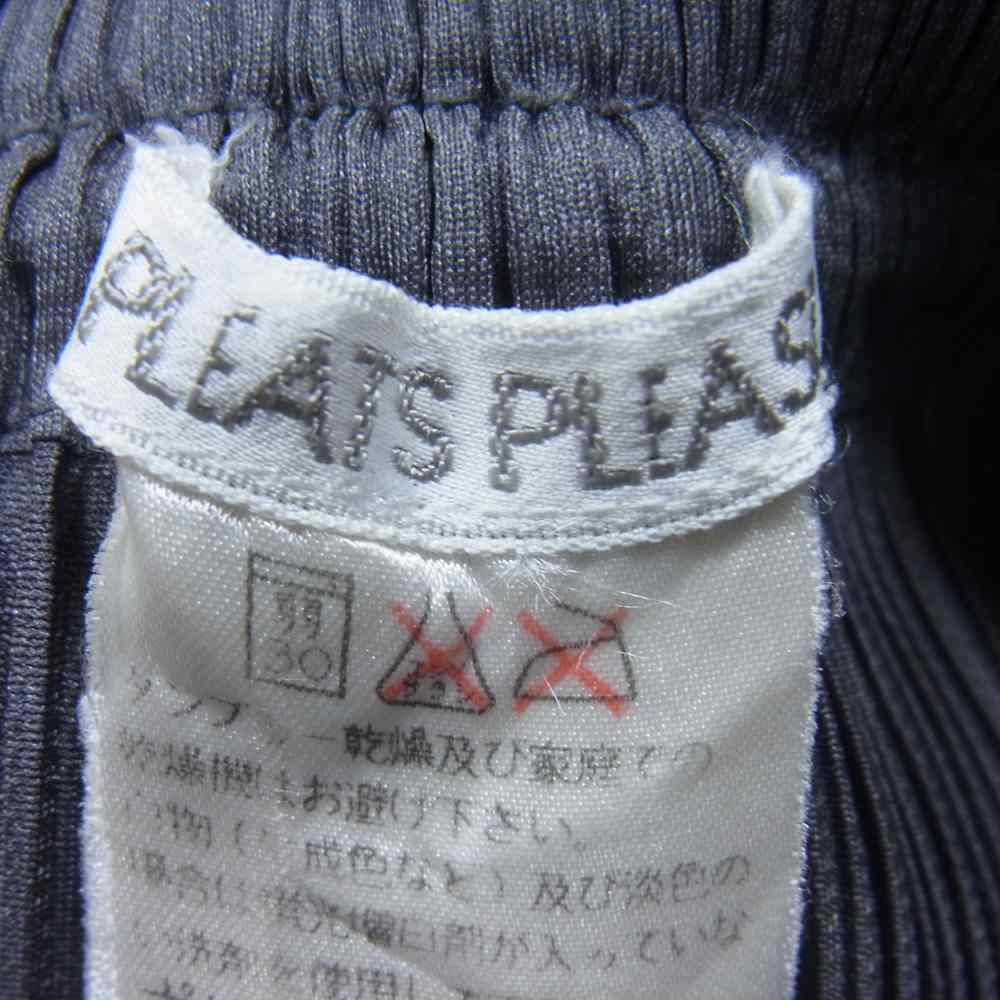 PLEATS PLEASE プリーツプリーズ イッセイミヤケ PP04-JG613 プリーツ加工 ロング スカート グレー系 3【中古】