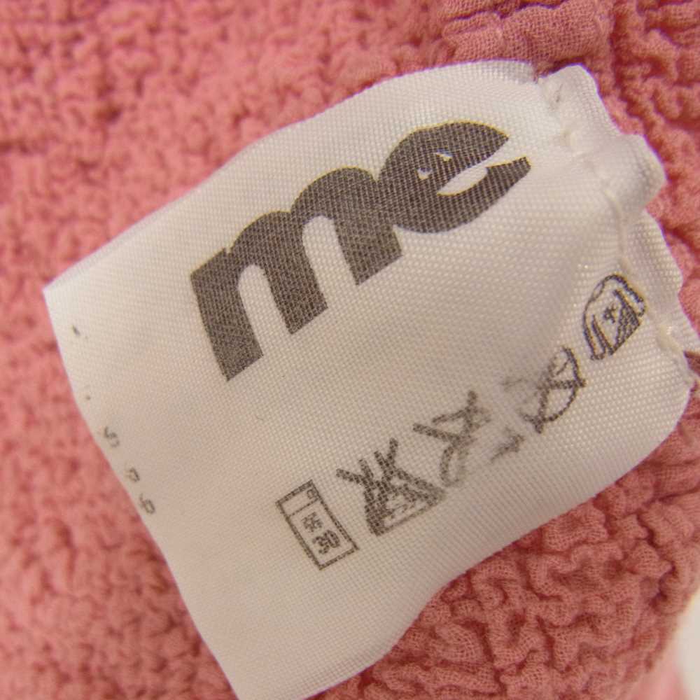 ISSEY MIYAKE イッセイミヤケ me ミー MI44FM514 リボンテープ付き 縮緬 ハイネック カットソー ピンク系 サイズ表記無【中古】