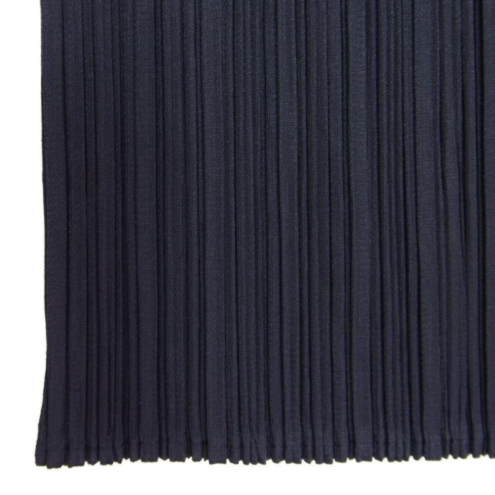 PLEATS PLEASE プリーツプリーズ イッセイミヤケ 22SS PP21-JG146 MONTHLY COLORS MARCH ウエストゴム スリット タイトスカート ネイビー系 3【美品】【中古】
