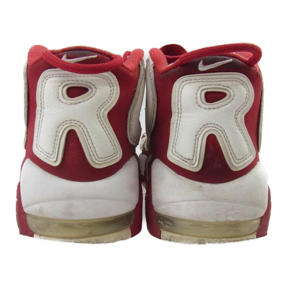 Supreme シュプリーム 902290-600 NIKE AIR MORE UPTEMPO ナイキ エア モア アップテンポ モアテン シュプテン レッド系 ホワイト系 27【中古】