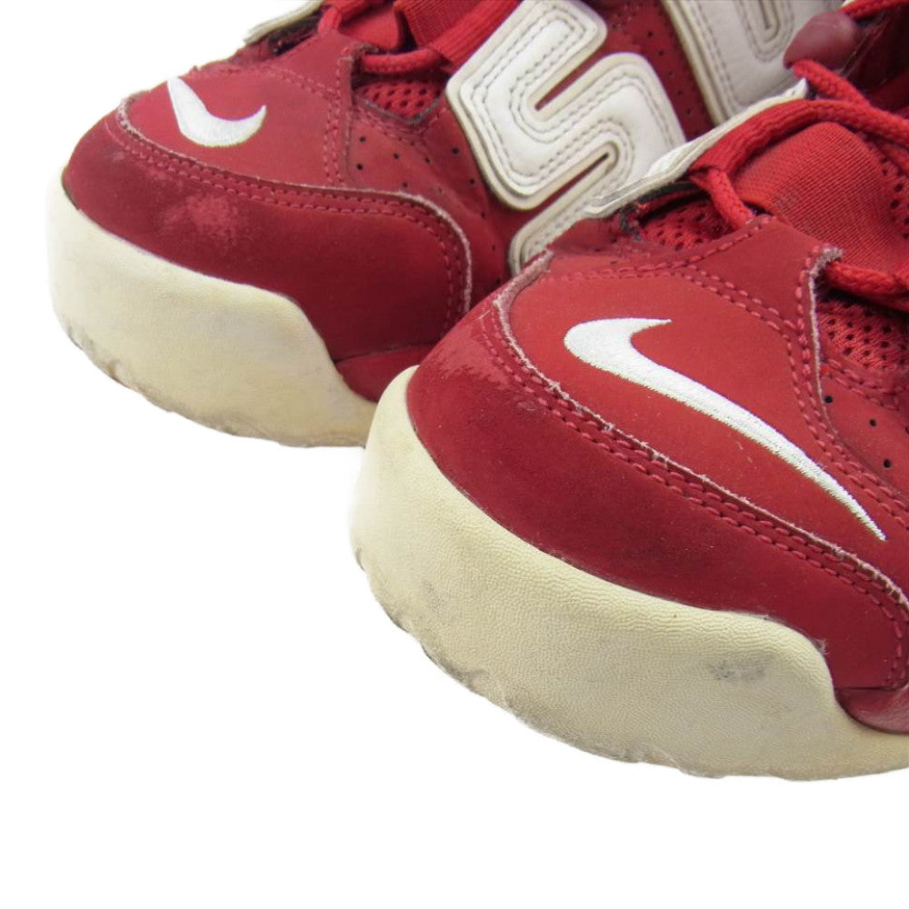 Supreme シュプリーム 902290-600 NIKE AIR MORE UPTEMPO ナイキ エア モア アップテンポ モアテン シュプテン レッド系 ホワイト系 27【中古】