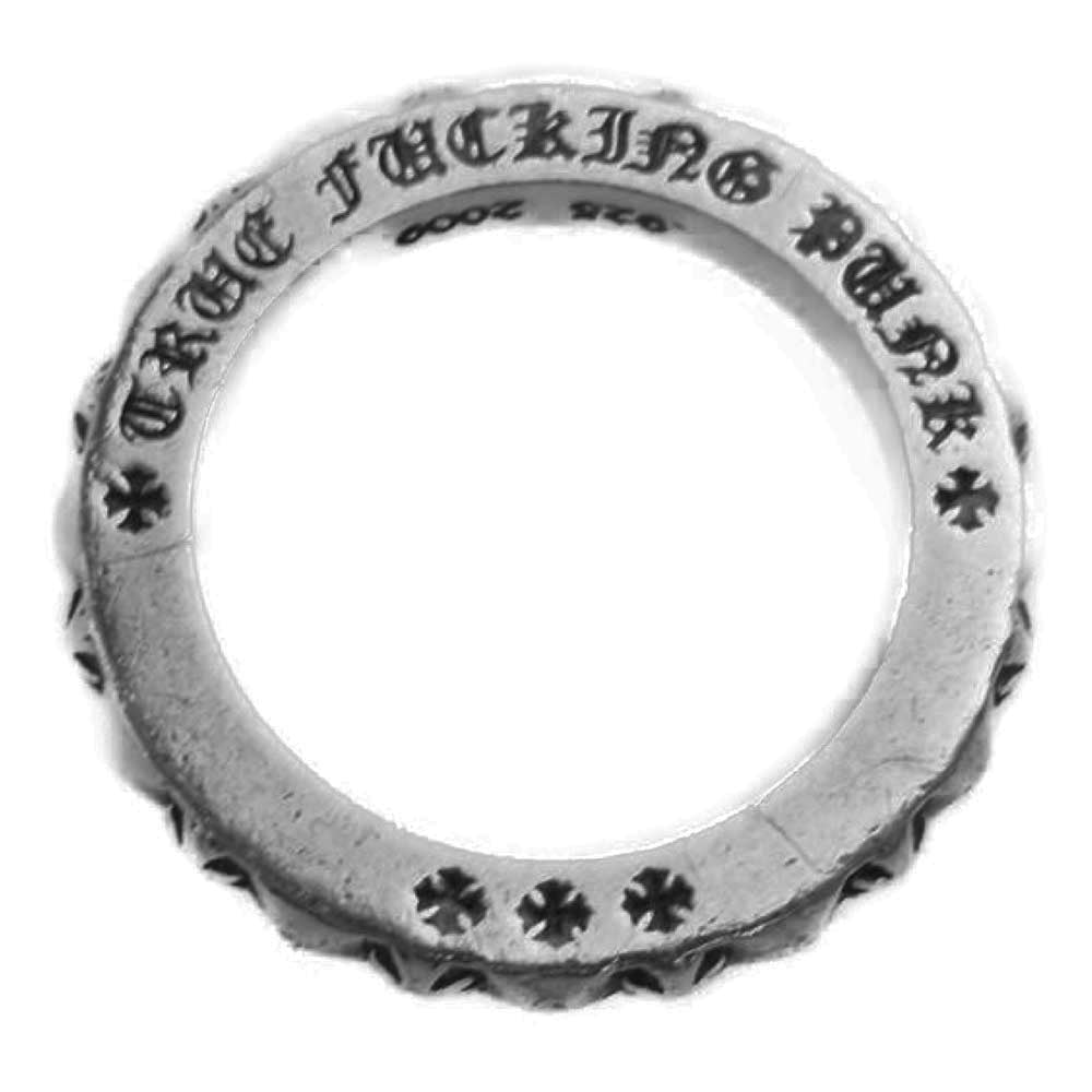 CHROME HEARTS クロムハーツ（原本無） TFP PNK PLS トゥルーファッキンパンク プラスパンク リング シルバー系【中古】