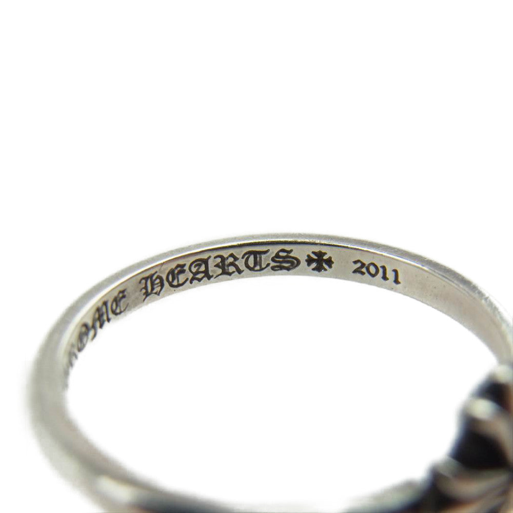 CHROME HEARTS クロムハーツ（原本無） BUBBLEGUM CH PLS バブルガム CHプラス クロス リング シルバー系【中古】