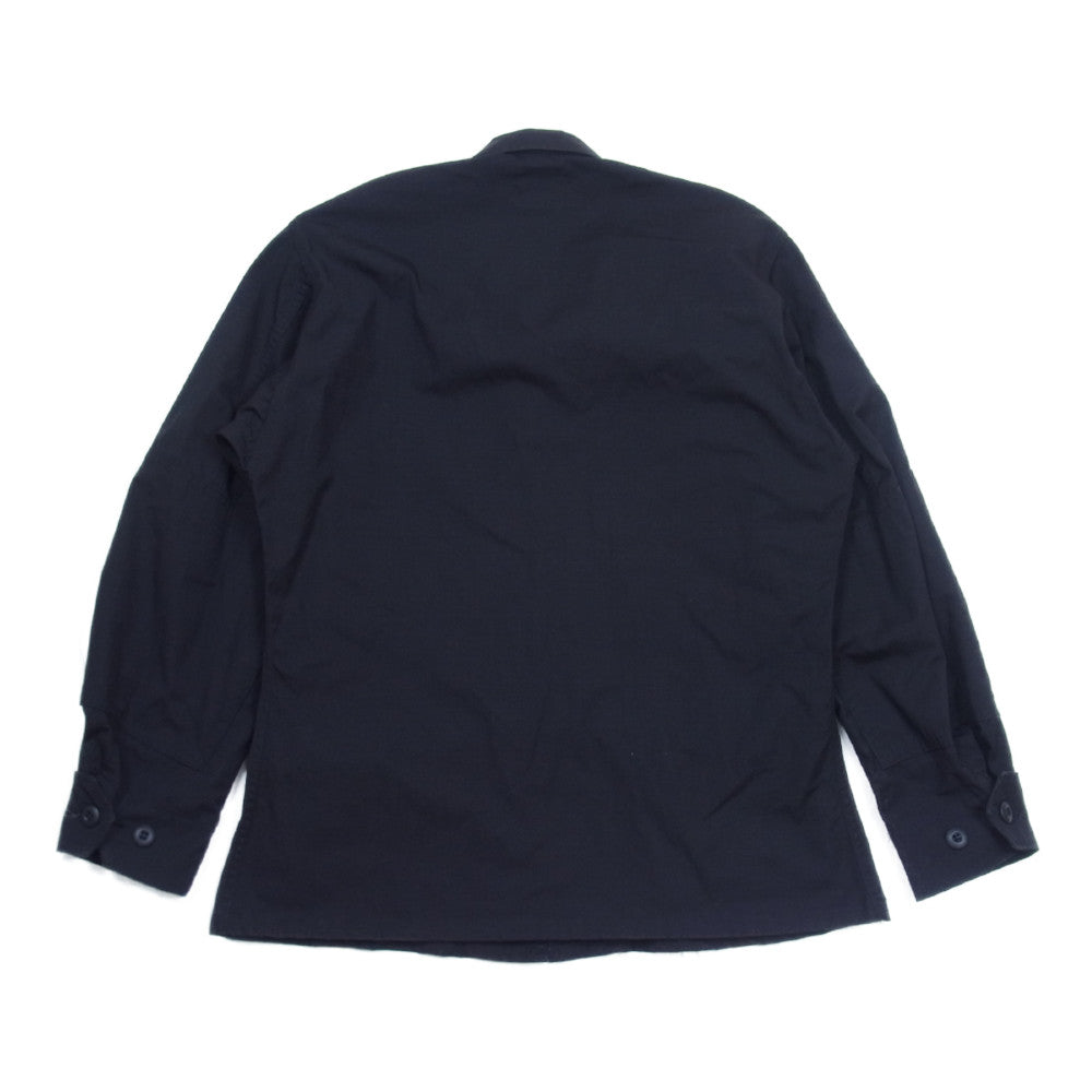 アメリカ軍 BDU JACKET ミリタリー リップストップ ジャケット ブラック系 S【中古】