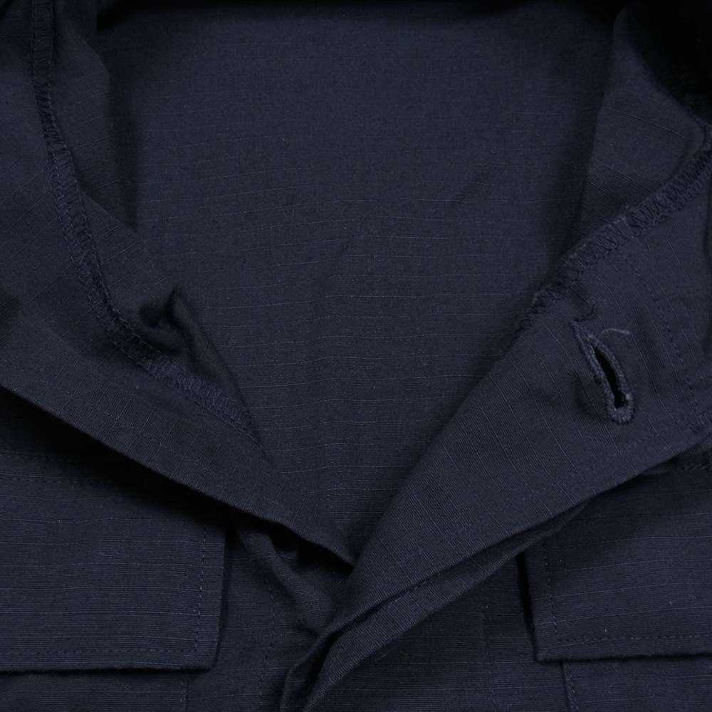 アメリカ軍 BDU JACKET ミリタリー リップストップ ジャケット ブラック系 S【中古】