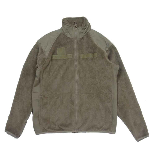 アメリカ軍 ECWCS GEN3 LEVEL3 エクワックス レベル3 フリース ジャケット カーキ系 表記無し【中古】