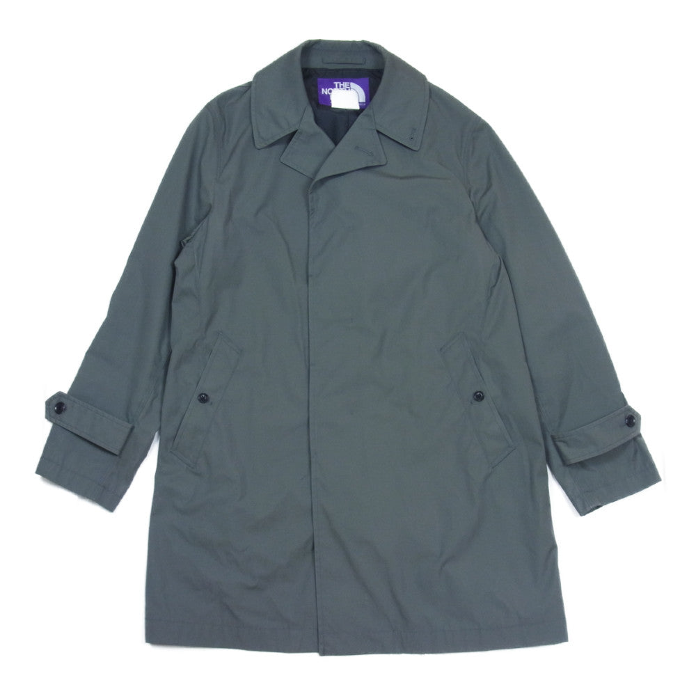 THE NORTH FACE ノースフェイス NP2013N PURPLE LABEL パープルレーベル 65/35 Soutien Collar Coat ステンカラーコート グレー系 M【中古】