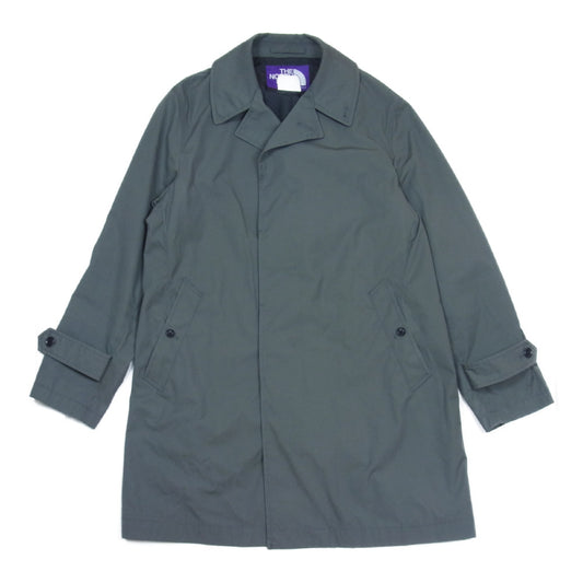 THE NORTH FACE ノースフェイス NP2013N PURPLE LABEL パープルレーベル 65/35 Soutien Collar Coat ステンカラーコート グレー系 M【中古】