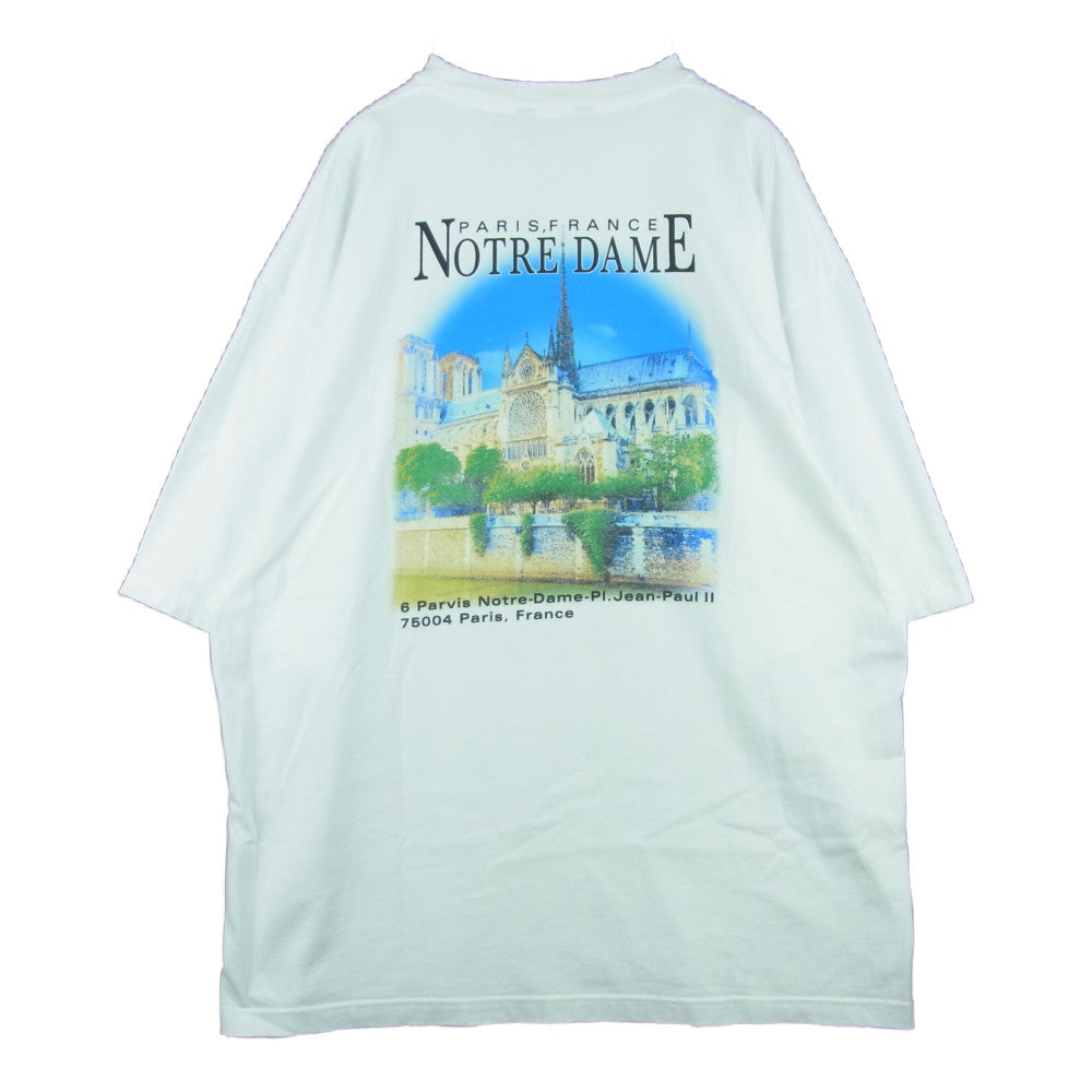 BALENCIAGA バレンシアガ 21SS 641614 TJVH6 Sacre Coeur アートワーク プリント 半袖 Tシャツ ホワイト系 S【中古】