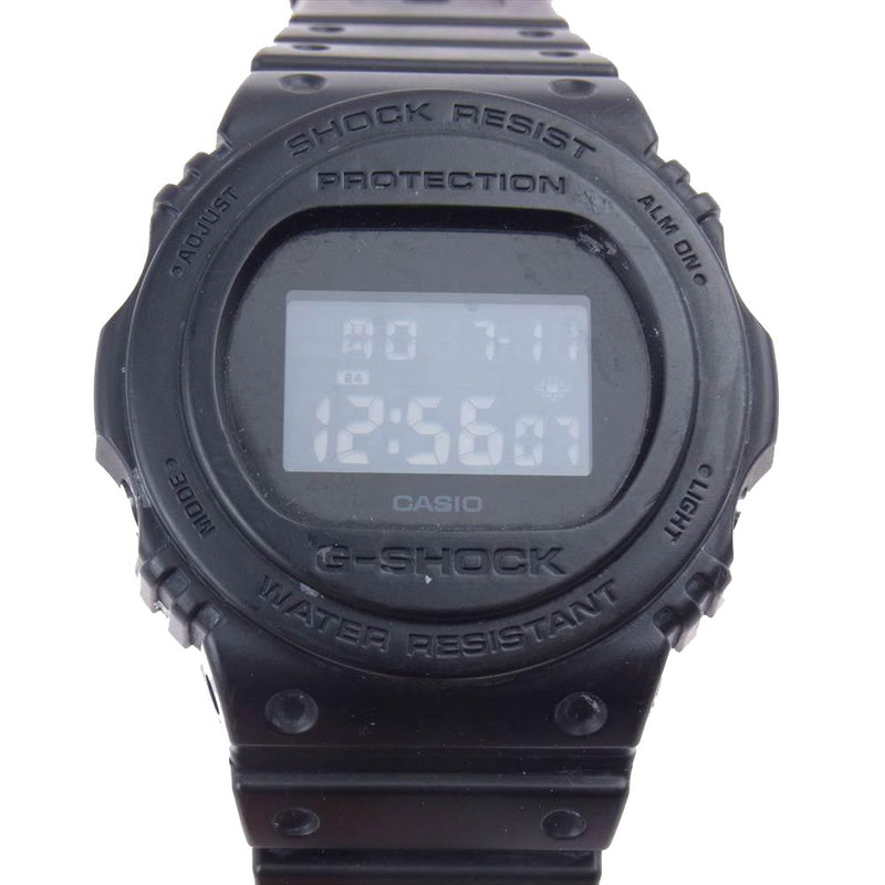 CASIO G-SHOCK カシオ ジーショック DW-5750E デジタル ウォッチ 腕時計 ブラック系【中古】
