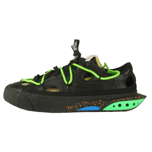 NIKE ナイキ DH7863-001 × OFF-WHITE オフホワイト Blazer Low ブレザ ロー 77 OW シューズ  ブラック系 25㎝【新古品】【未使用】【中古】