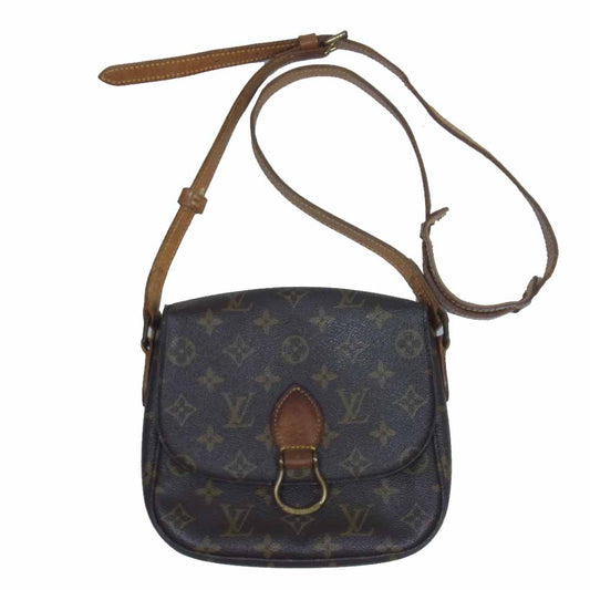 LOUIS VUITTON ルイ・ヴィトン M51244 モノグラム ミニ サンクルー ブラウン系【中古】