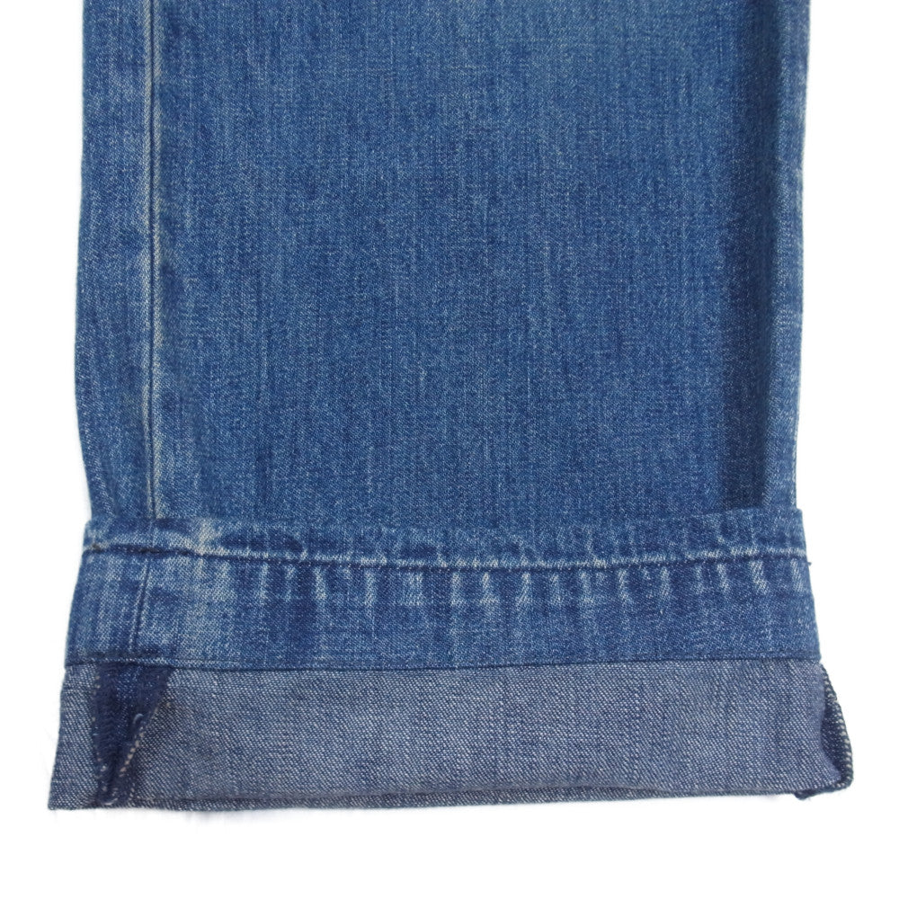 VISVIM ビズビム 21AW 0121205005021 SS CHINO PANTS HW DMGD デニム パンツ インディゴブルー系 1【中古】
