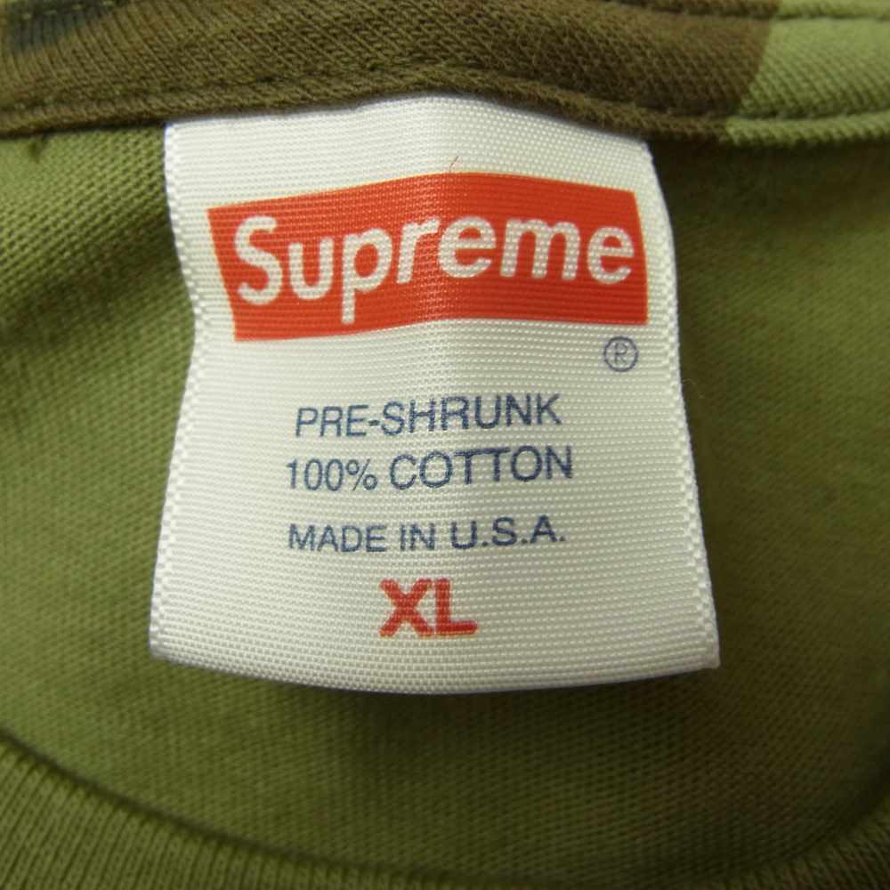 Supreme シュプリーム 21AW Diamond Tee ダイヤモンド プリント Tシャツ 半袖 カーキ系 XL【極上美品】【中古】