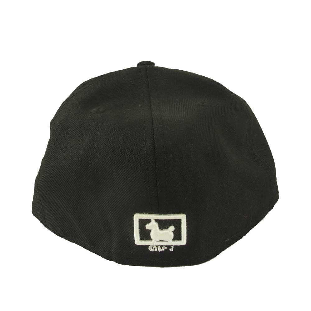 NEW ERA ニューエラ ロディ 刺繍 キャップ ブラック系 59.6㎝【中古】