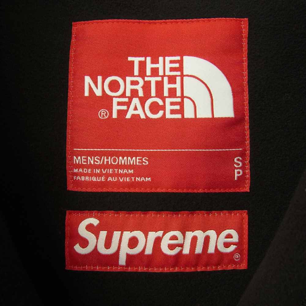 Supreme シュプリーム 20AW NT62004I × THE NORTH FACE ノースフェイス S Logo Hooded Fleece Jacket ロゴボアフリース ジャケット レッド系 S【極上美品】【中古】
