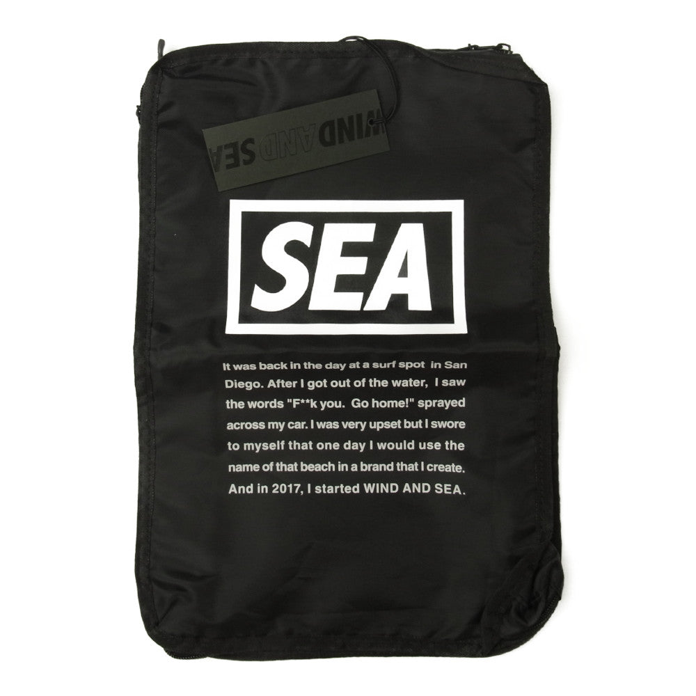 ウィンダンシー WDS TRAVEL POUCH MEDIUM トラベル ポーチ ミディアム ブラック系 M【新古品】【未使用】【中古】
