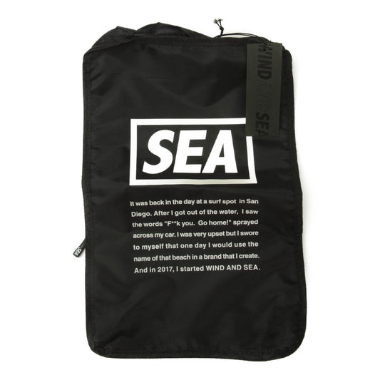 ウィンダンシー WDS TRAVEL POUCH MEDIUM トラベル ポーチ ミディアム ブラック系 M【新古品】【未使用】【中古】