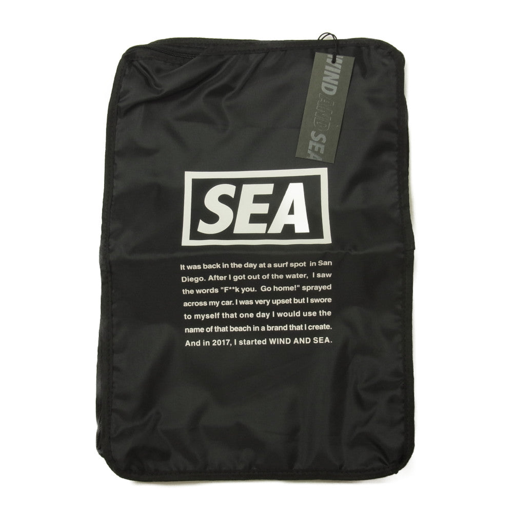 ウィンダンシー WDS-20A-GD-05 WDS TRAVEL POUCH LARGE トラベル ポーチ ラージ ブラック系【新古品】【未使用】【中古】